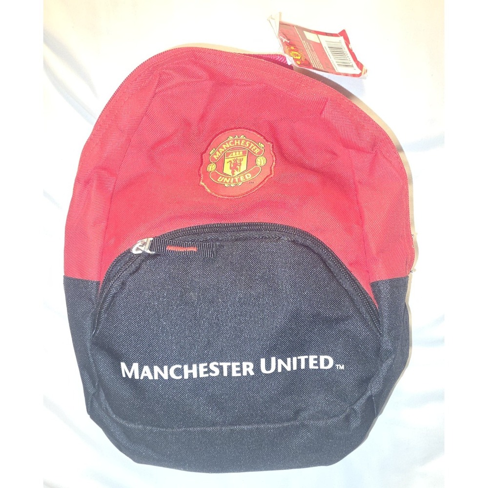 Vintage 2006 Manchester United Rhinox Backpack Red Black Soccer Bag New NWT